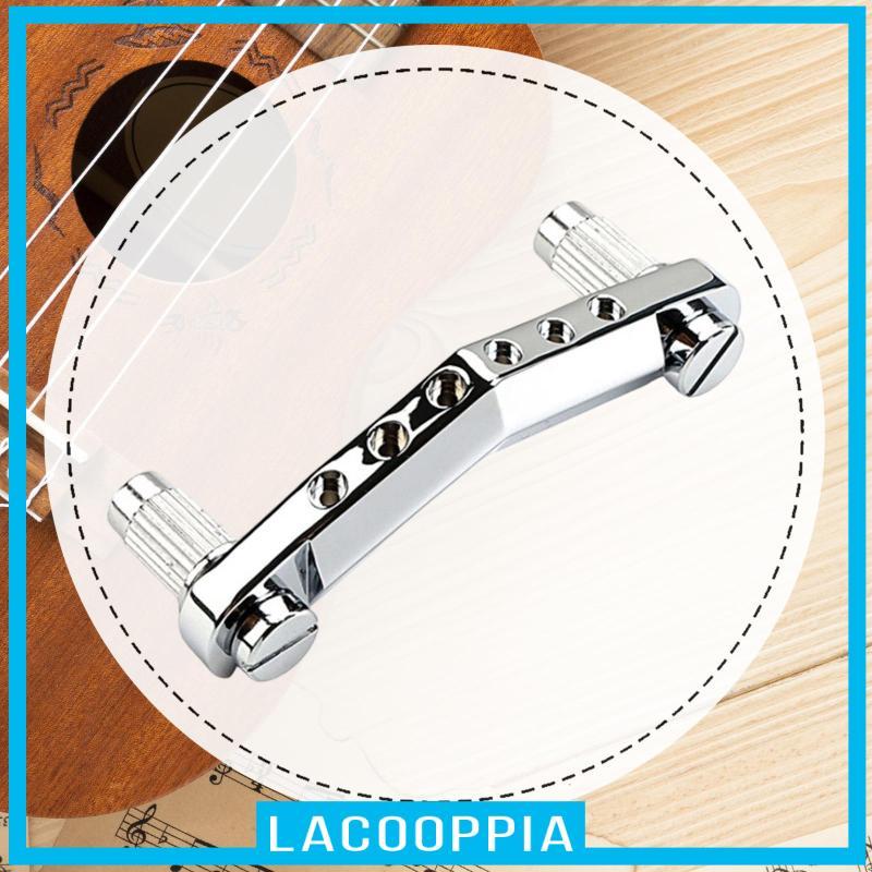 [Lacooppia] Guitar Stop Bar Tailpiece Replacement Universal Fit Fixed Hardtail Bridge