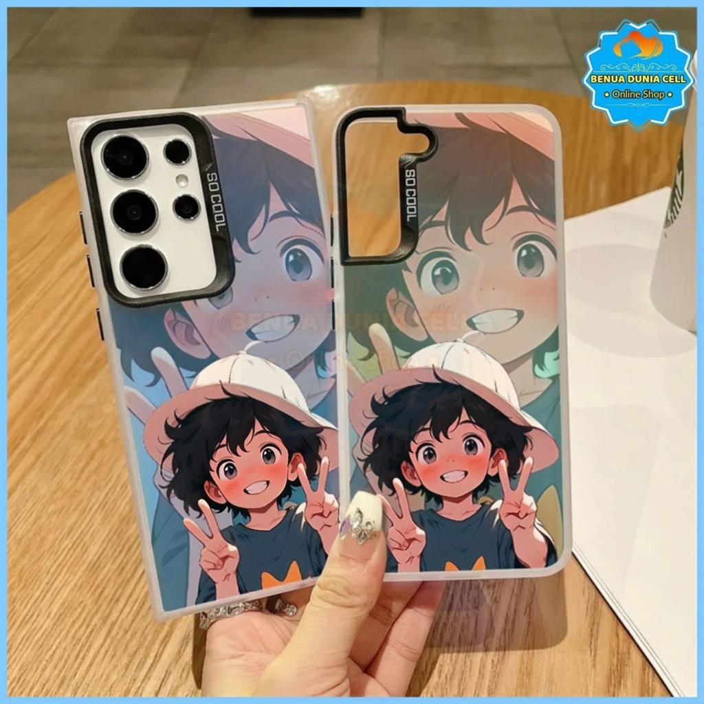 IMD SILVER COUPLE MOTIF CASE สําหรับ SAMSUNG J2 PRIME J5 PRIME J7 PRIME M15 M23 M21 M30S M34 NOTE 20