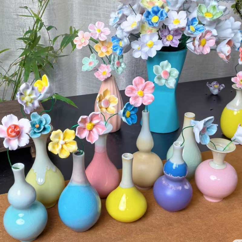 Star Flower bottle Seed Seed Seed Seed Seed Flower bottle 文创意 Gift Gift Gift Kiln เปลี่ยนแจกันขนาดเล