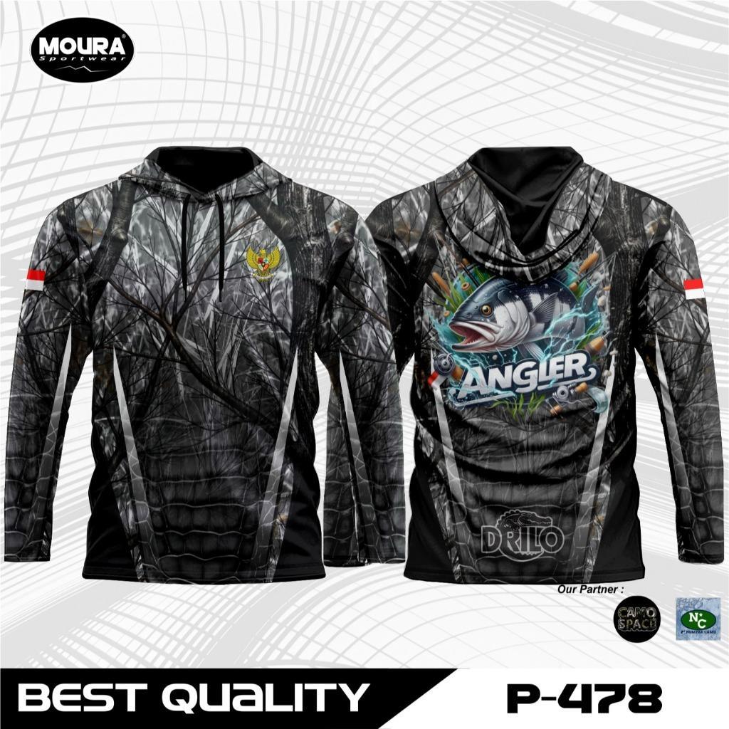 เสื้อตกปลากันลมปี 2026 ทำจากผ้าระบายอากาศแห้งเร็ว นุ่มสบาย มีให้เลือกตั้งแต่ไซส์ S ถึง 5XL