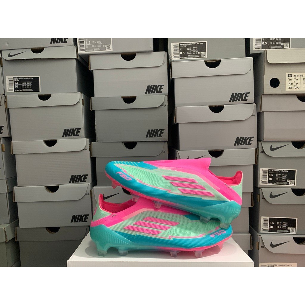 รองเท้าฟุตบอล Adidas F50 PRO & Predator 24 Elite Tf สำหรับผู้ชายและเด็ก ใช้งานได้ทั้งสนามหญ้าเทียม