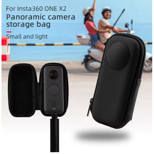 กระเป๋าพกพาเข้ากันได้กับ Insta360 X3/X4/X5 อุปกรณ์เสริมกระเป๋าป้องกันกล้อง, เคส EVA และเคสซิลิโคน