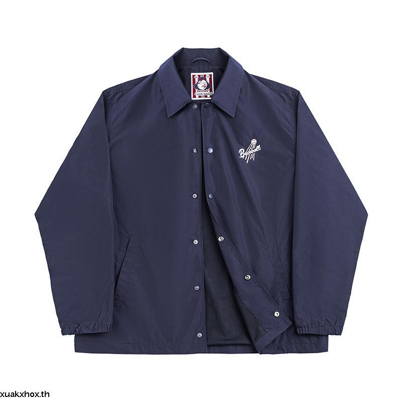 Hanoon Industries - เสื้อแจ็คเก็ต Coach Navy Talon