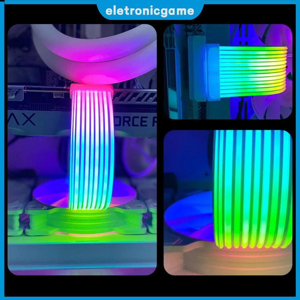 ที่มีประโยชน์ 5V 3Pin RGB LED Light Strip Bar 8Pin 24Pin PSU RGB Cable Extensions [eletronicgame.th]