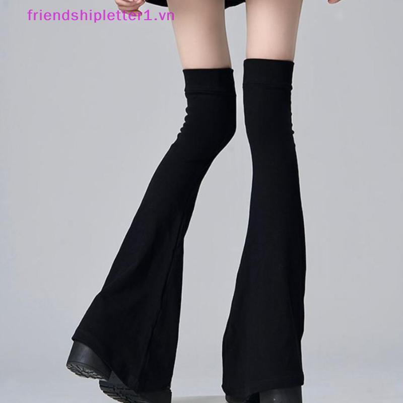 { FH Fashion } Y2K Leg Stockings Elasticity Slimming Knee Socks Japanese Style Spice Femboy Over The