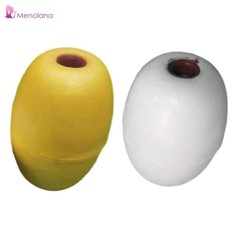 [Menolana] Kayak Anchor Float Buoy Olive Shaped Kayaking Boat Buoy Ball for Swimming Marine Water กิ