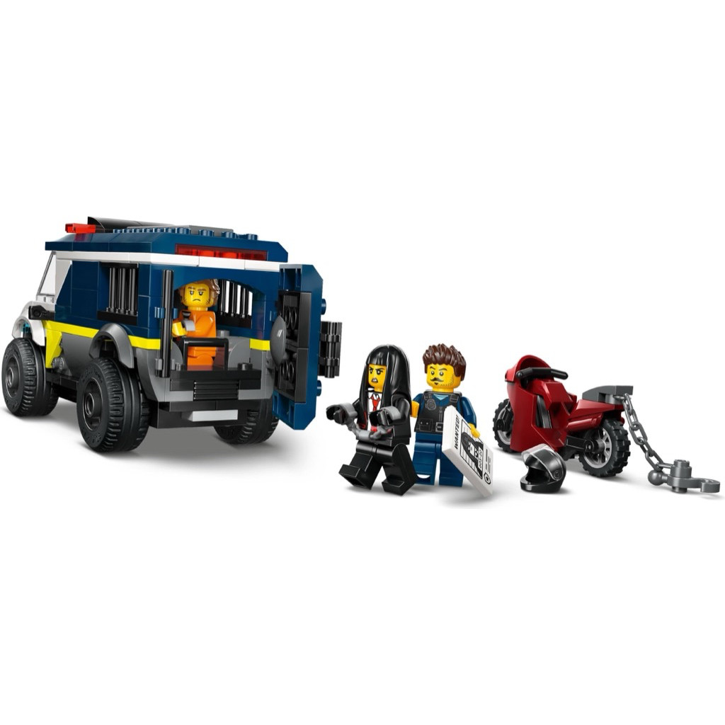 เลโก้ LEGO City 60479 Police Prisoner Transport Van ราคา ถูกที่สุด ดีลบีเคเค แกลเลอรีภาพที่ 7