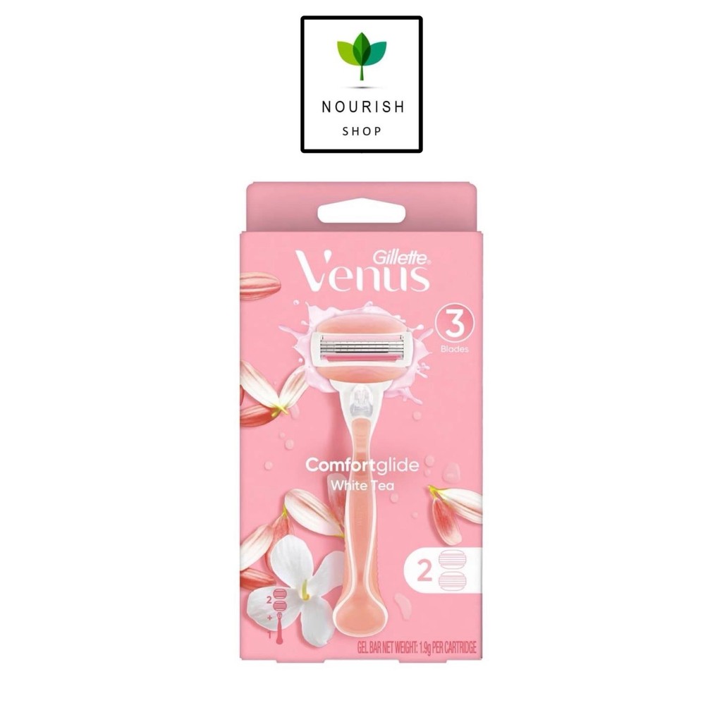 Gillette - VENUS CMFTGLIDE SPA RAZOR ยิลเลตต์ วีนัส สปาด้ามมีดโกน