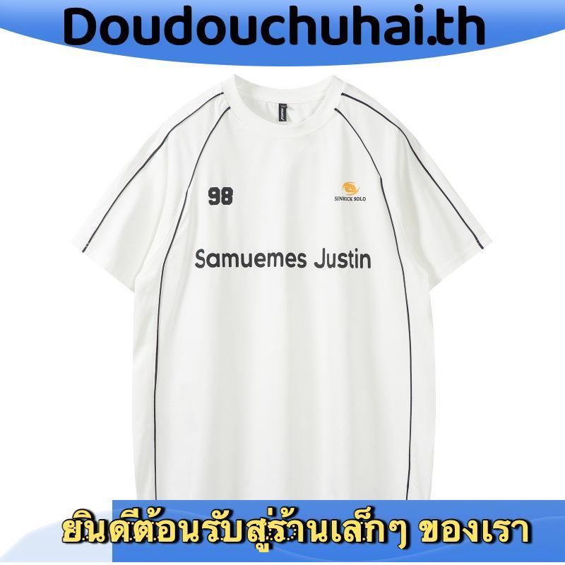 (POX)เสื้อคอปก เสื้อพิมพ์ลาย สตรีทแฟชั่น