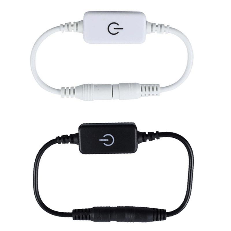 Blossom Bazaar LED Strip Touch Dimmer ความสว่างควบคุม LED Dimmer 1keys Dimmer 12 V-24 V ปรับแสง BB