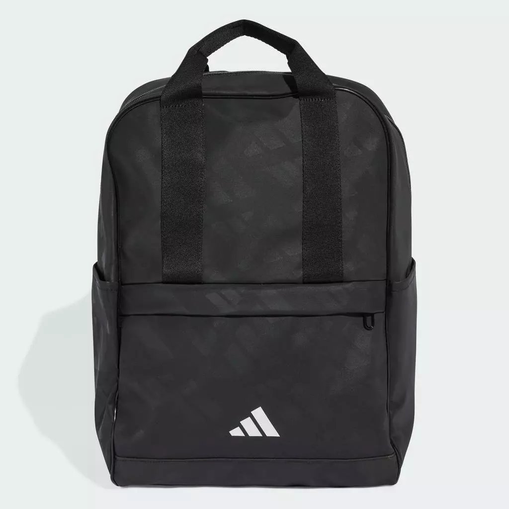 adidas ไลฟ์สไตล์ กระเป๋าเป้ลายโมโนแกรม Unisex สีดำ JM4845