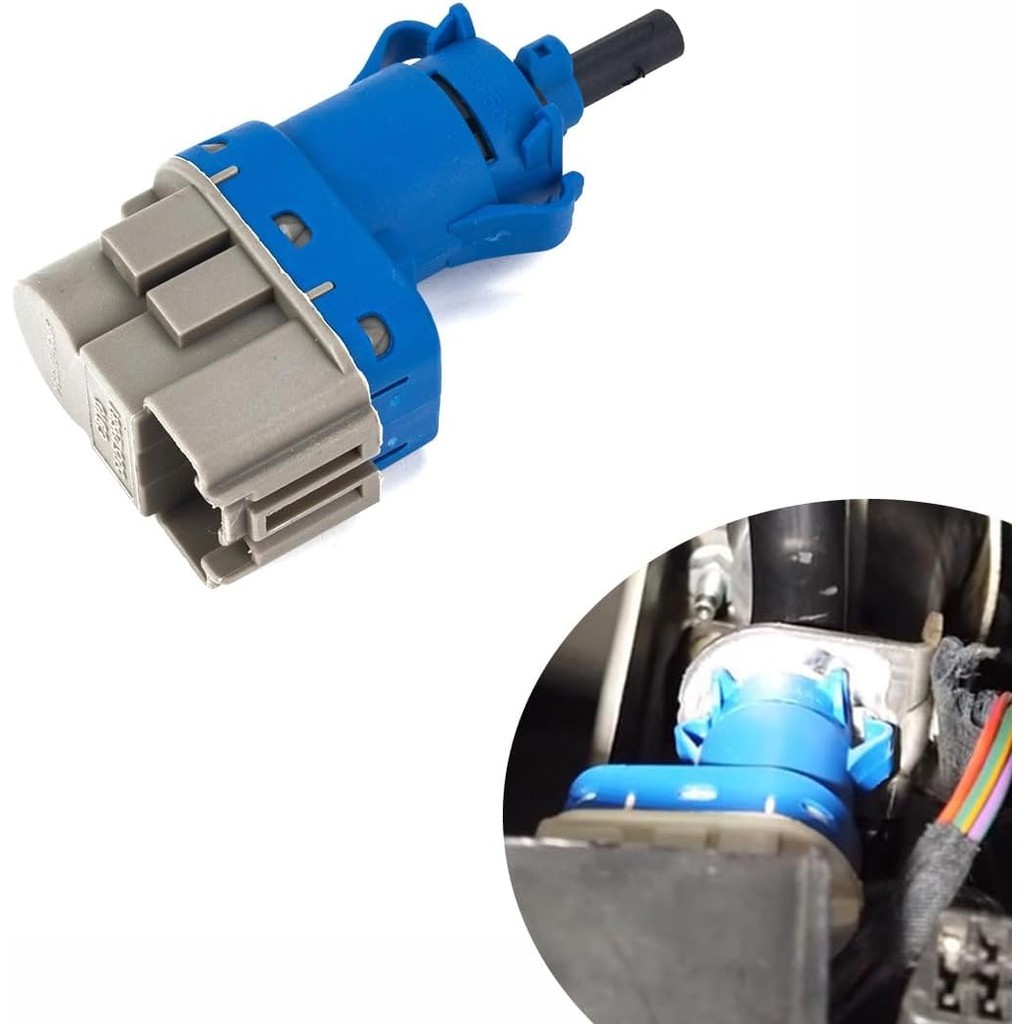 สวิตช์ไฟเบรครถยนต์ 1 ชิ้น, 4.33" x 1.57" x 1.57" สวิตช์คันเหยียบเบรกสี่พิน, แทนที่ OEM หมายเลข 7T4Z1