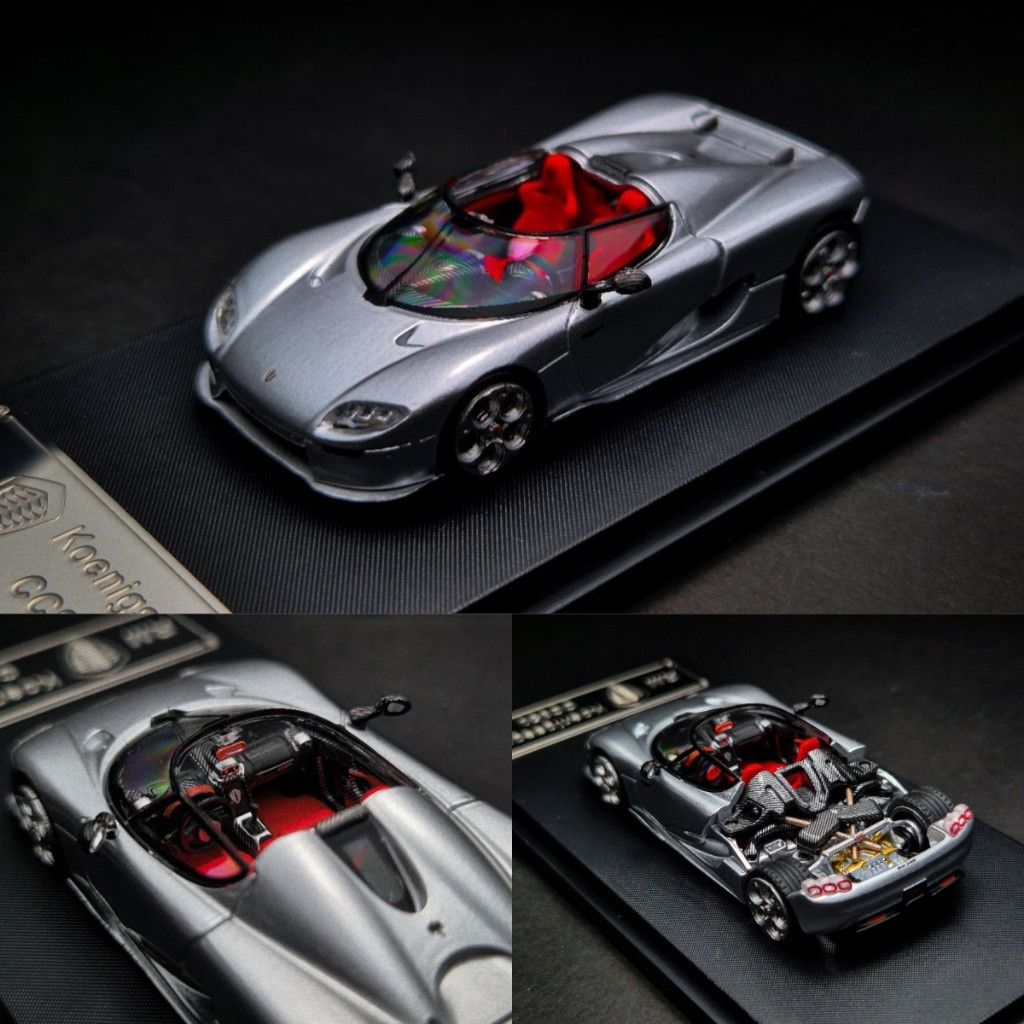 Rhino Model-RM 1/64 Koenigsegg CC850 รถDiecastรถรุ่นจําลองDiecastรถเด็กและเด็กคอลเลกชันตกแต่งของเล่น
