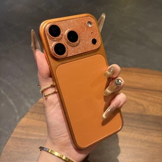 หรูหราสายรุ้งสีGlitter Dotเลนส์ฟิล์มเหมาะสําหรับIPhone 17 16 15 14 Pro Max Airเลนส์สติกเกอร์ป้องกันกล้องด้านหลังฟิล์มGlossy