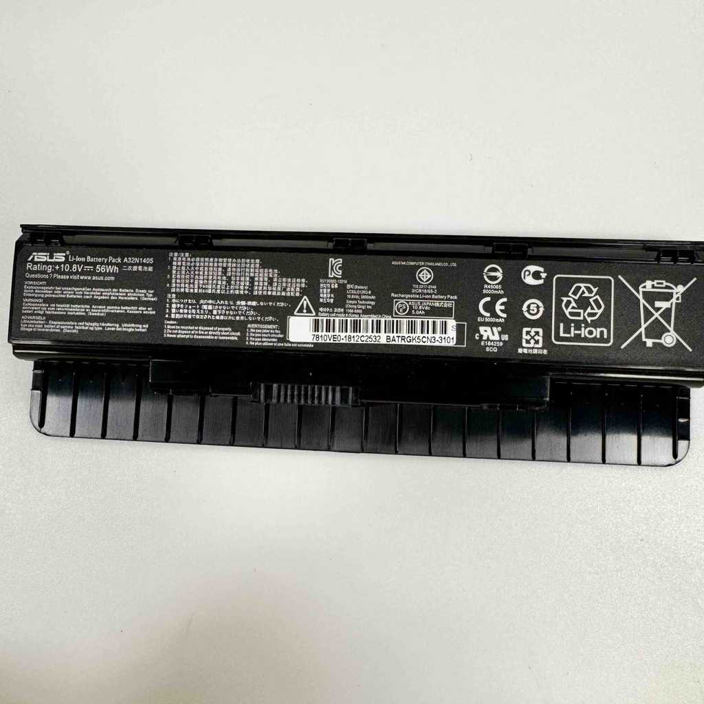 แบตเตอรี่แล็ปท็อปสำหรับ ASUS A32N1405 N551JM N551J N551V G771JK N551ZU