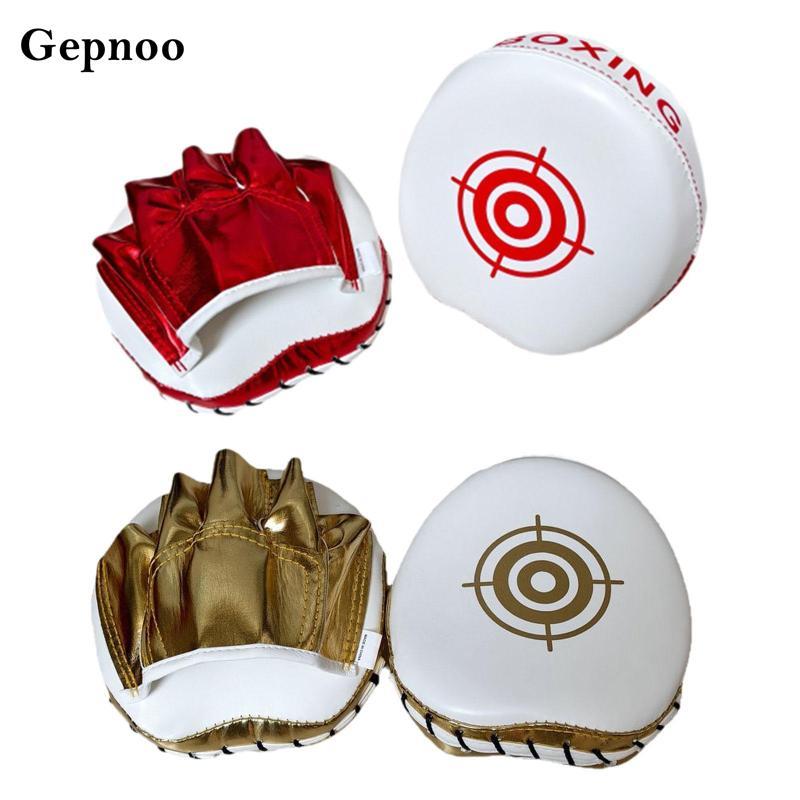 Gepnoo นวมชกมวยคู่แบบเออร์ГОโนมิก, ขนาด 16 x 17 x 4.6 ซม., จากPU สำหรับการฝึกซ้อมและฟิตเนส