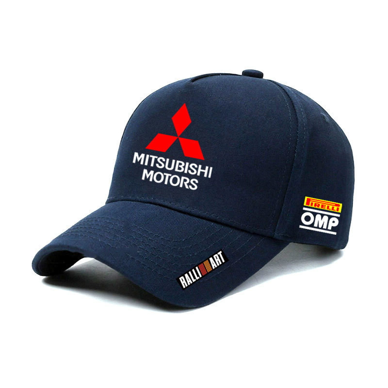 MITSUBISHI มิตซูบิชิ เจดีเอ็ม รถยนต์คลับ หมวกเบสบอลผู้ชายและผู้หญิงแฟชั่นหมวกบังแดด ไม่จำกัดเพศ ราคาถูก