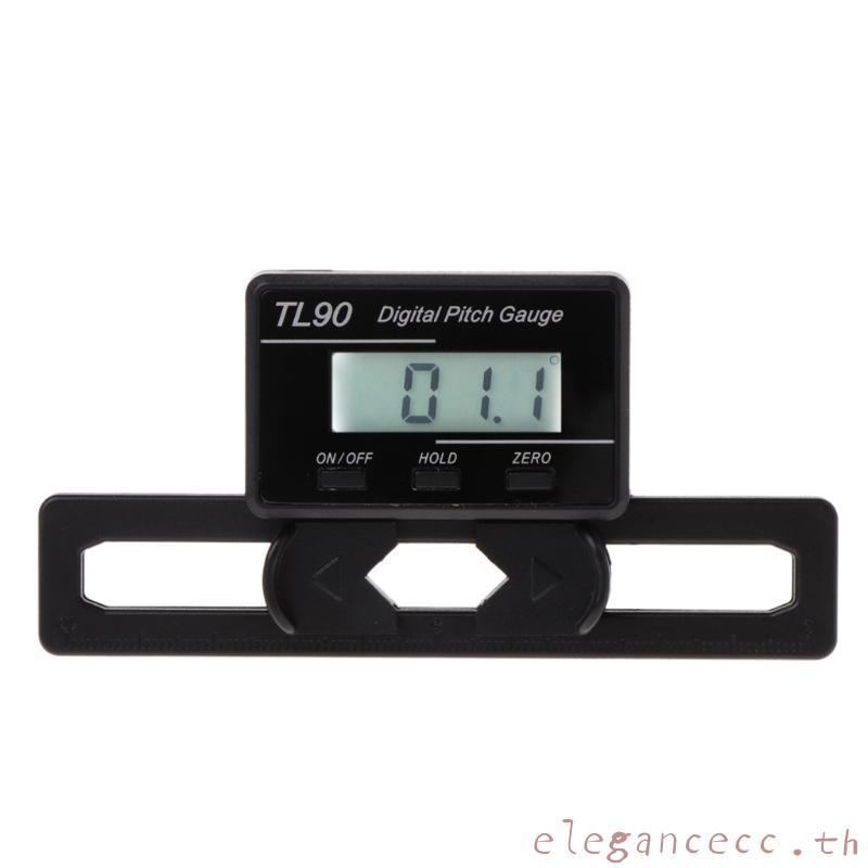 ELEGAN Tl90 จอแสดงผล LCD Digital Pitch Gauge สกรู Pitch Gauge เหมาะสําหรับเครื่องบิน RC