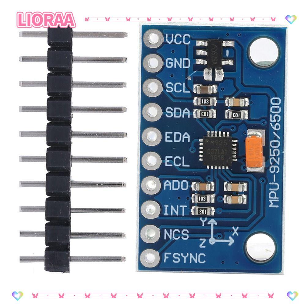 ลิโรร่า‌เซ็นเซอร์ 9 แกน, MPU-9250 GY‐9250 โมดูลไจโรสโคป 9 แกน, โมดูลเซ็นเซอร์ 16 บิต 3-5V เซ็นเซอร์เ