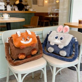 ร้อนสัตว์ตุ๊กตา ค โรสบอดี กระเป๋าน่ารักการ์ตูน จูดี้ นิค ควา…