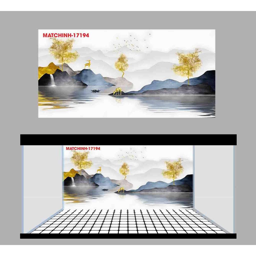 (BC39) 3D FISH POOL PAINTING (BACK PAINTING) _VIP DECAL_MT 39