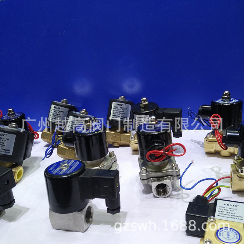 2W025-06 Solenoid น้ําวาล์ว Micro Solenoid วาล์ว 2W-250-08 ทองเหลือง Solenoid วาล์ว Yuanxing 2w Sole