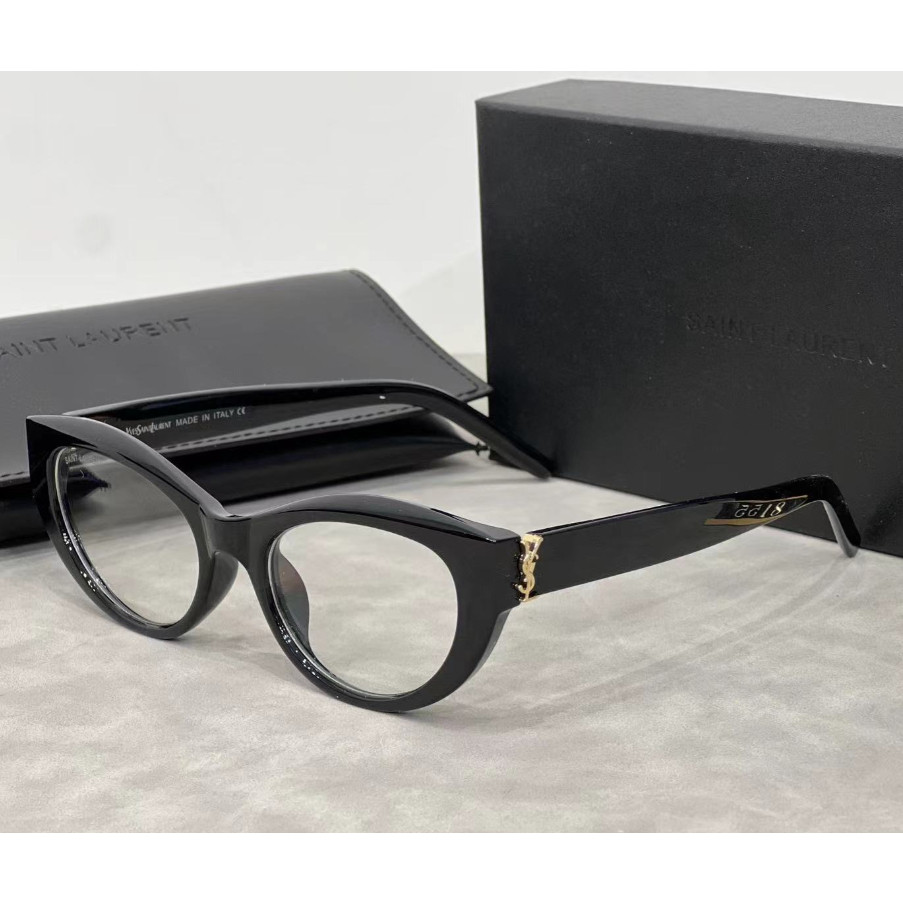 Ysl Ladies Glasses Acetate Full Frame แว่นกันแดด รุ่น8155 แฟชั่นแว่นตาลําลอง jn