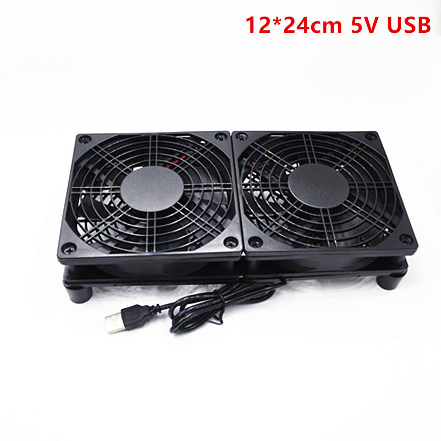 Optical Fiber Router ax3pro หม้อน้ําฐาน Bracket TV Cat Box 12 ซม.พัดลมเงียบอินเทอร์เฟซ usb 4.6