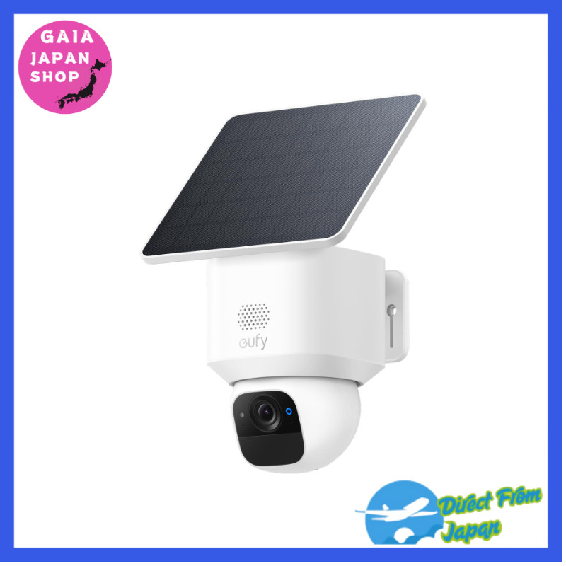 Direct From Japan☆Anker Eufy SoloCam E30 กล้องวงจรปิดภายนอกอาคาร (ชาร์จด้วยพลังงานแสงอาทิตย์ / ถ่ายไ