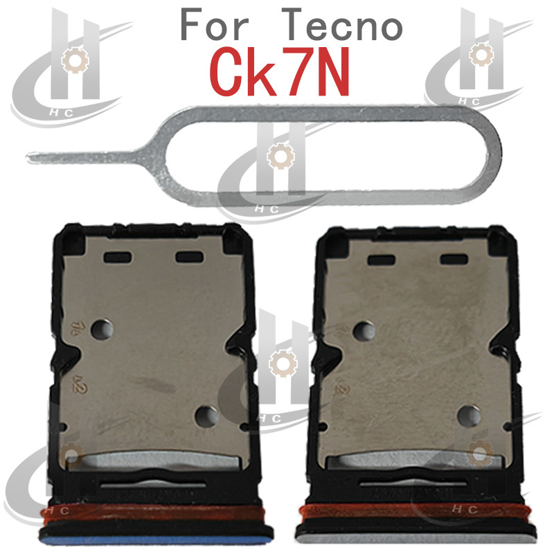สําหรับ Tecno Camon 20 Pro 4G CK7N ซิมการ์ดถาดช่องใส่การ์ด Reader SD Slot Adapter อะไหล่