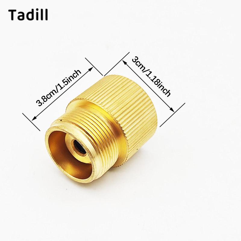 Tadill محول أسطوانة غاز معدني للتخييم — صورة 3