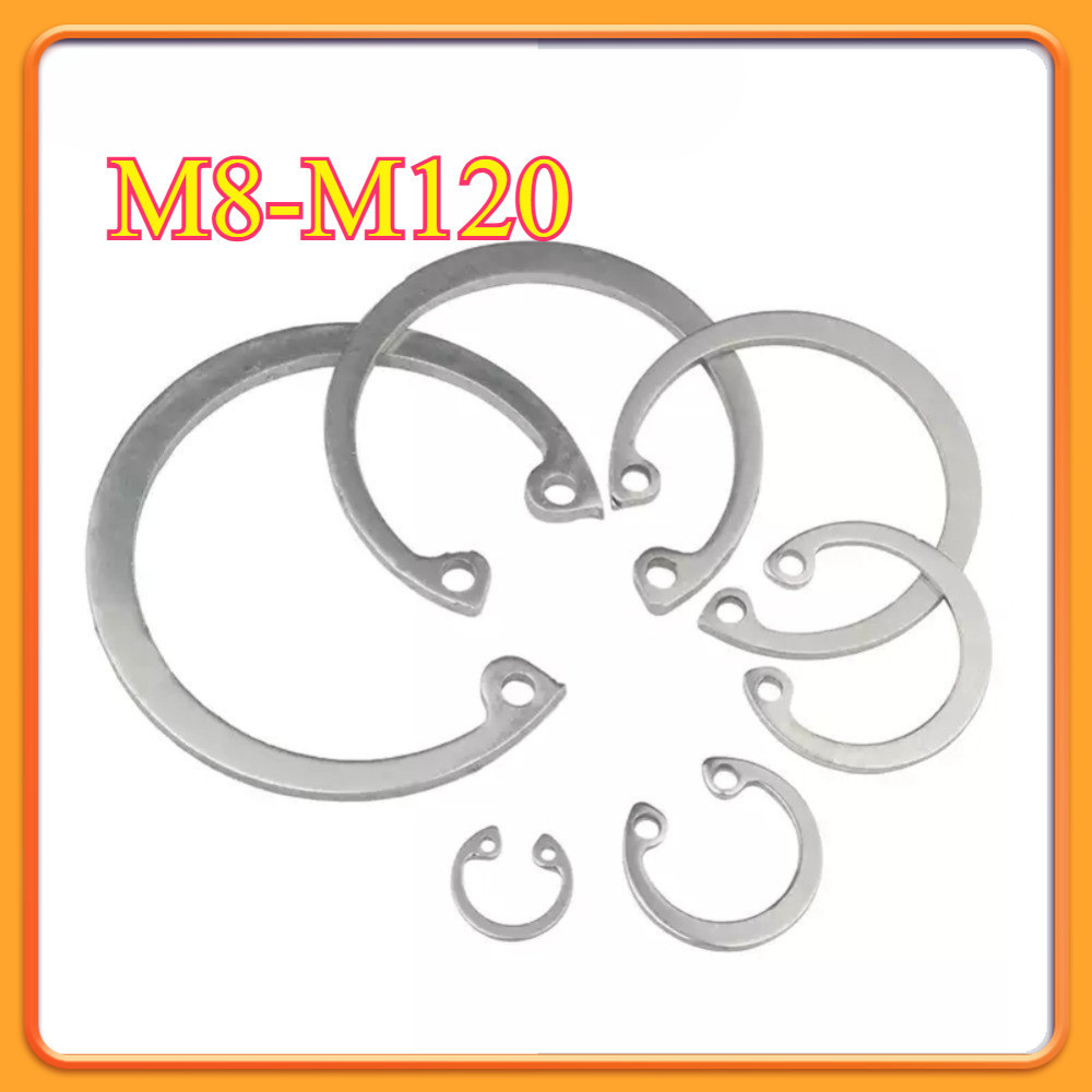 แหวนล็อคนอก แหวนล็อคเพลา สแตนเลส 316 Stainless 316 SUS316 M8-M120YXSH -1