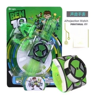 นาฬิกา Ben 10 Omnitrix Luminous กับฟังก์ชั่นโปรเจคเตอร์ 3D ของขวัญวันเกิดสำหรับเด็ก