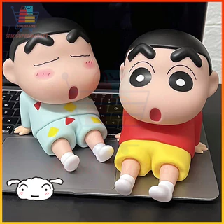🔥Shin-chan ที่วางโทรศัพท์ครยอนชินจัง ดีไซน์น่ารัก ของตกแต่งโต๊ะ ของขวัญเซอร์ไพรส์ ขาตั้งโทรศัพท์แบบขี้เกียจ