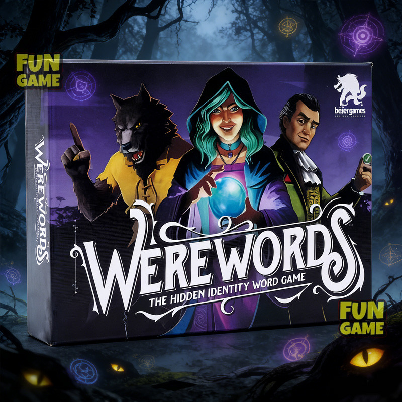 เกมกระดาน Werewords: The Hidden Identity Word Game | เกมปาร์ตี้ทําลายสังคม