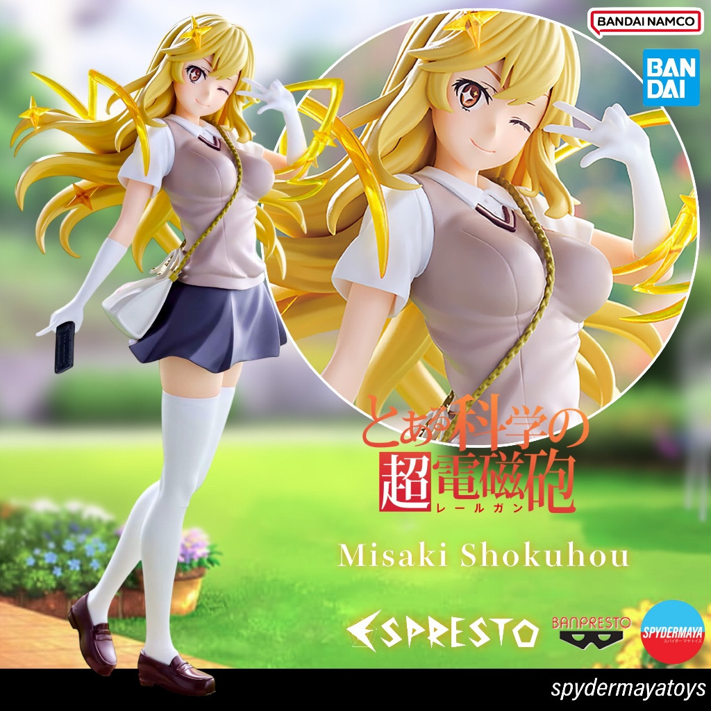 🎈 [Pre-Order] Misaki Shokuhou Espresto Figure - A CERTAIN SCIENTIFIC RAILGUN - Banpresto