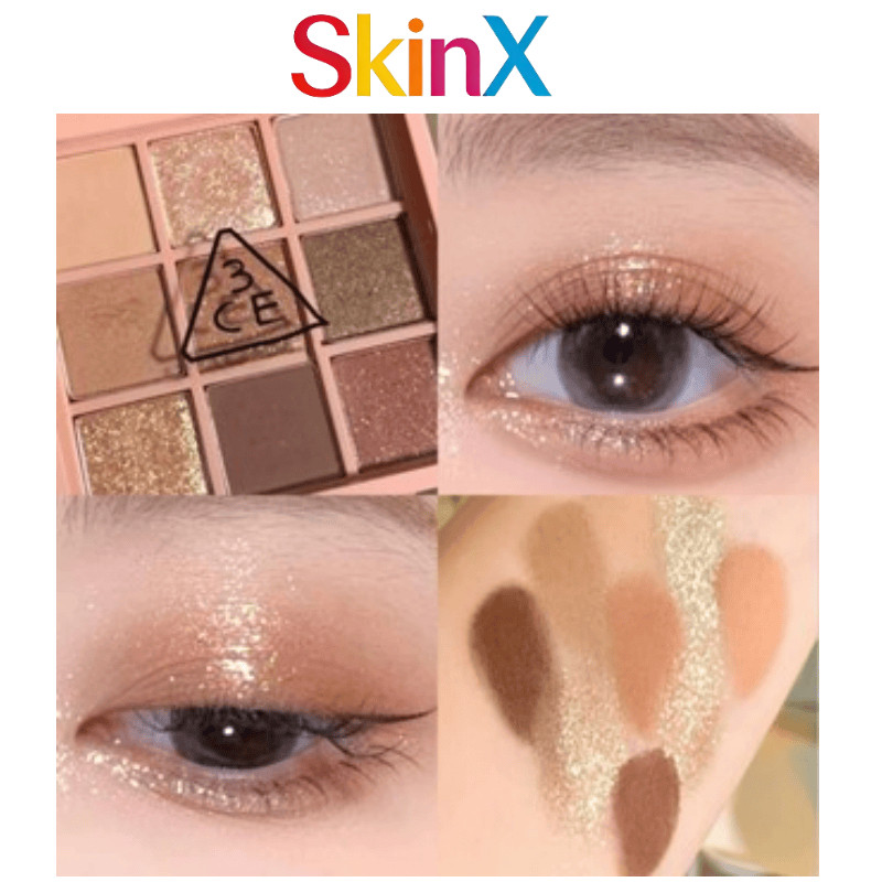 ของแท้🔥[พาเลท 9 หลุมสุดฮิต!] 3CE Multi Eye Color Palette ทรีซีอี มัลติ อาย คัลเลอร์ พาเลท อายแชโดว์ 
