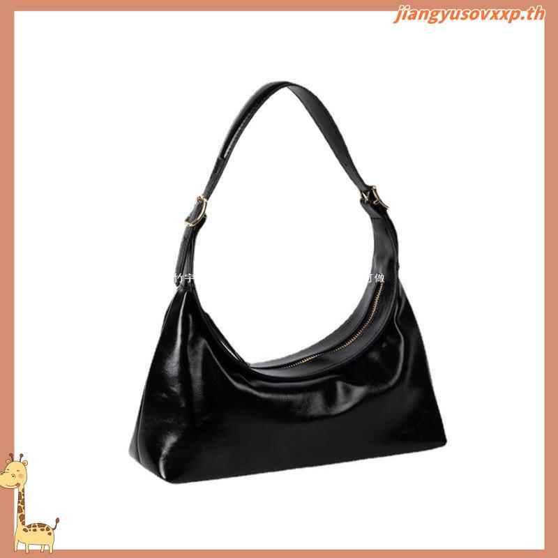 (**พร้อมส่ง) knack.bag - Hobo (L)- Black (สีดำ)