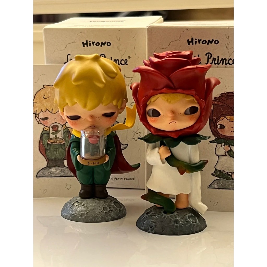 Hirono hirono Le Petit Prince Ono Blind Box Series มือถือเครื่องประดับอินเทรนด์ Rose The Little Prince นักบิน HBG9