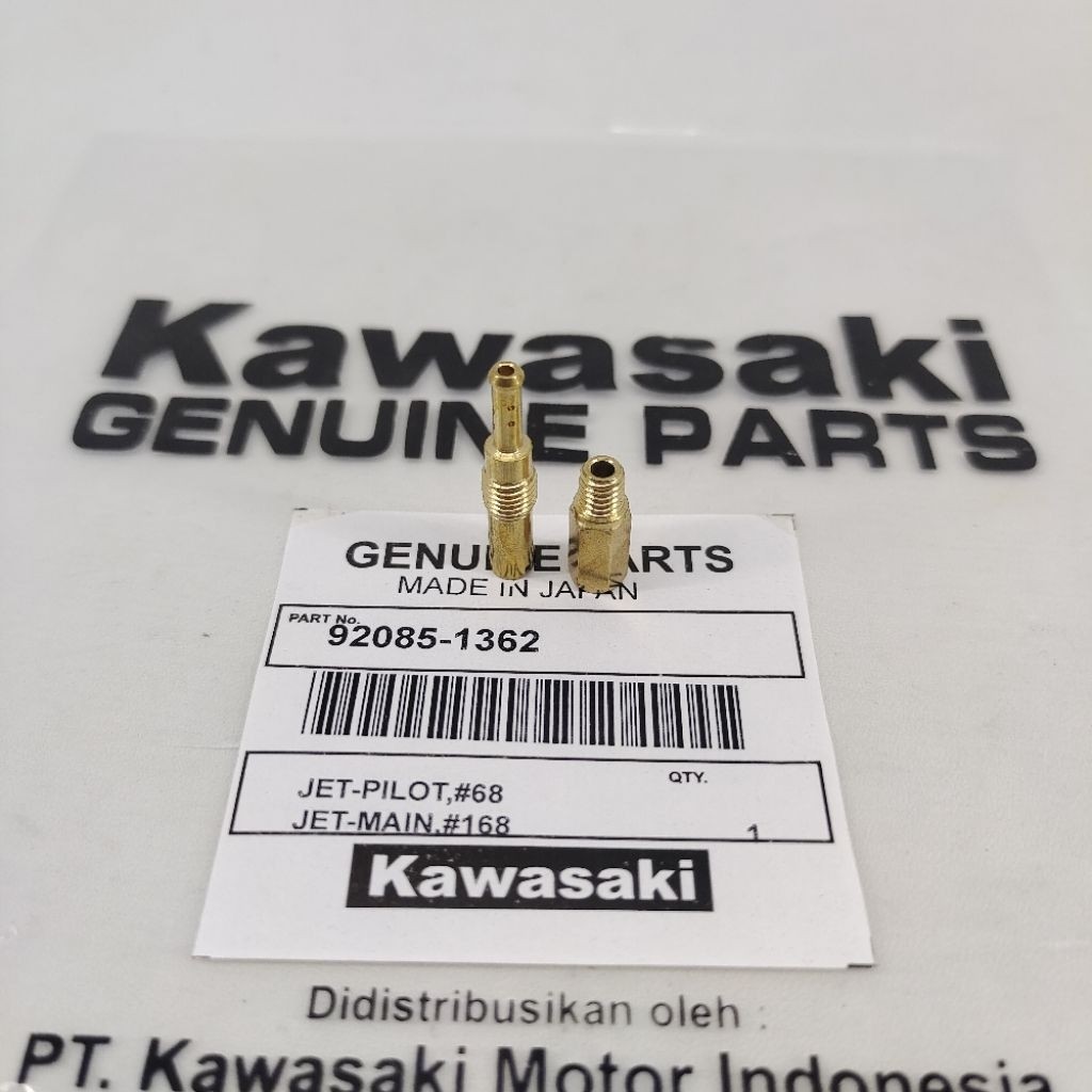 คาร์บูเรเตอร์ชุดปรับแต่งคาร์บูเรเตอร์ Pilot Jet 68 - หลัก Jet 168 Kawasaki Ninja 150 R RR - KLX 150 