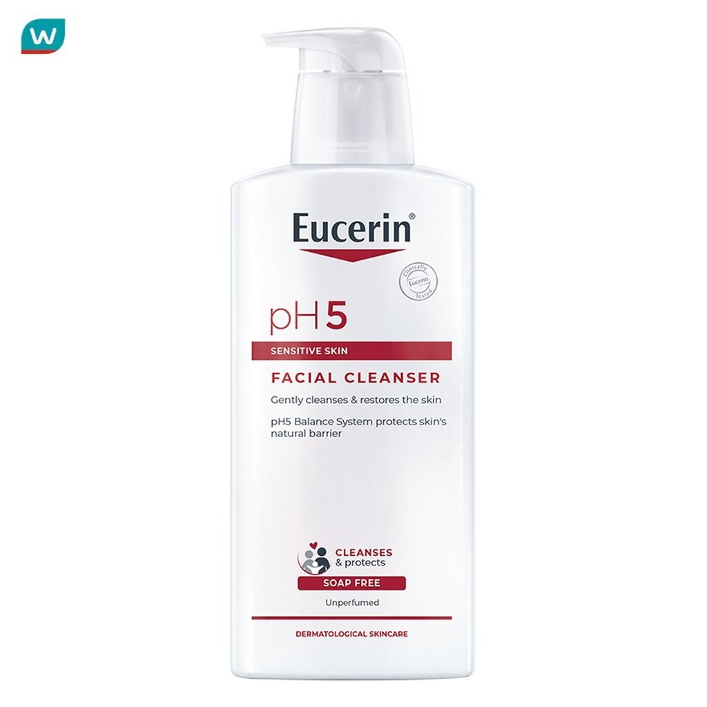 Eucerin ยูเซอริน พีเอช5 เซนซิทีฟ สกิน เฟเชี่ยล คลีนเซอร์ 400มล