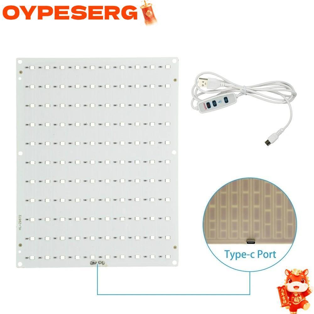 OYPESERG LED Backlight แผง, 110 โคมไฟลูกปัด 5.5W LED Light Board, ทนทาน 6500K แสงสีขาว Dimming Type-