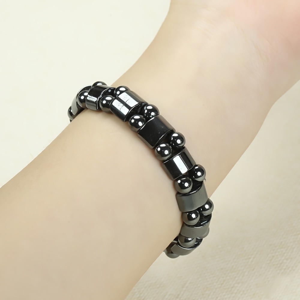 American Hip Hop Style Natural Terahertz Bracelet Men Women Style Must-have