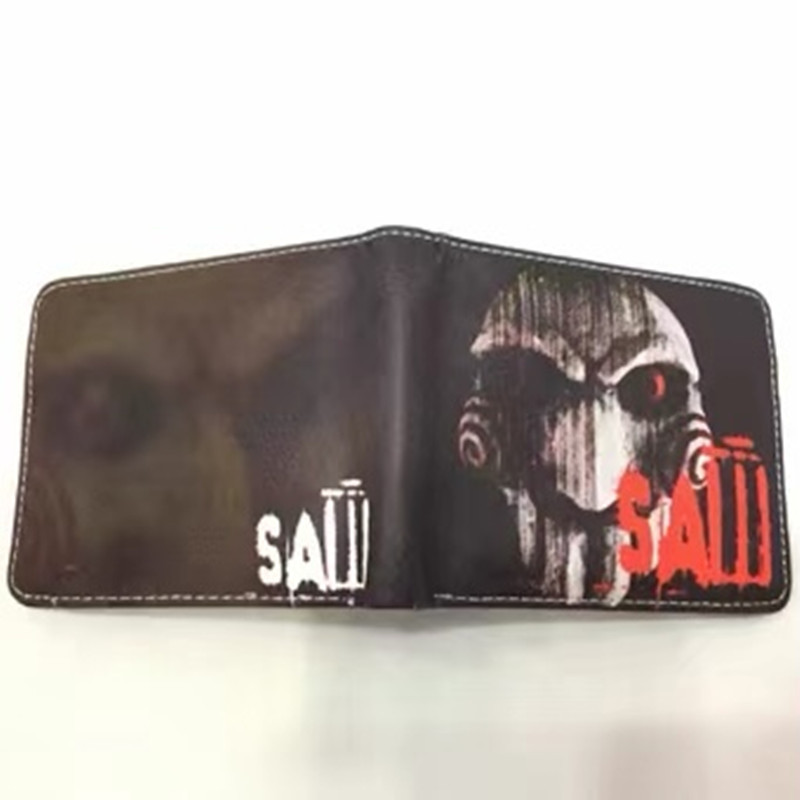 DTLW กระเป๋าสตางค์ผู้ชาย Thriller Horror Chainsaw Horror Wallet
