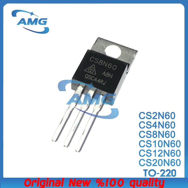 5PCS CS20N60, 20N60 CS20N60, A8H CS2N60, CS4N60, CS8N60, CS10N60, CS12N60 TO-220 field-effect ทรานซิ