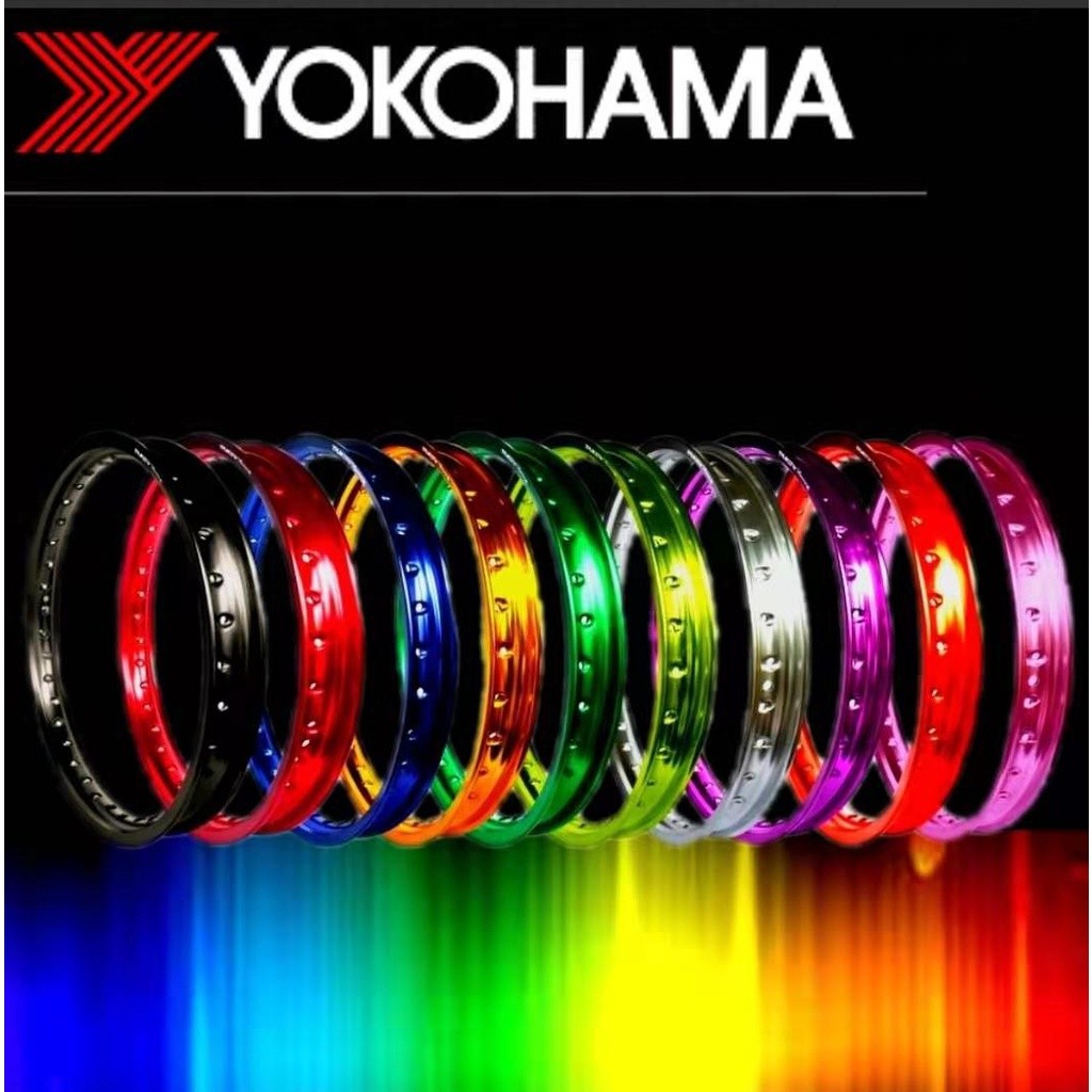 ALLOY RIM 120x17 140x17 160x17 185x17 215x17 250x17 140x18 160x18 185x18 ขอบ yokohama เงินทองสีดําสี