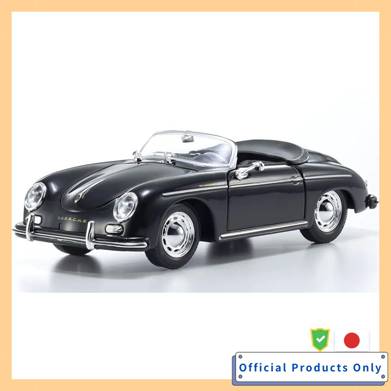 Kyosho WELLY 1/24 Porsche 356A Speedster Convertible Black WE24106BK