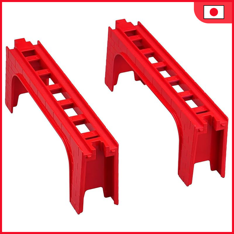 Takara Tomy Plarail R-17 Straight Bridge Track Toy for Trains Ages 3 and Up