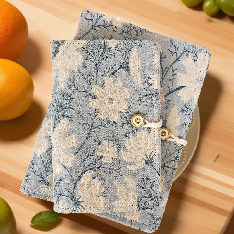 格桑花活页布艺手帐本A5A6日记手账可爱笔记本记事本可拆卸Gesang Flower Loose-leaf Fabric Hand Book A5A6 ajyib8520cnx.my20260202