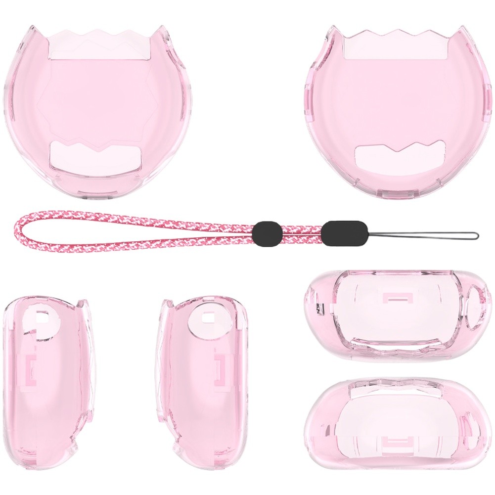 【EVER】For Tamagotchi Paradise Protective Case with Transparent Blue Pink Purple Colors